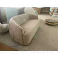 Chaise moderne Gwyneth Boucle